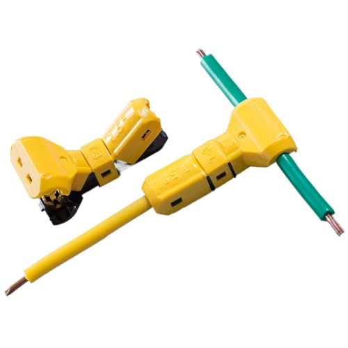 T-3 10PCS For 16-15AWG 1.5sqmm Non-stripping Wire Cable Connector T joint Lock Quick Splice Crimp Terminals T-3 10PCS For 16-15AWG 1.5sqmm Non-stripping Wire Cable Connector T joint Lock Quick Splice Crimp Terminals von LOFWSGPRX