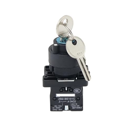 XB2-EG21 22mm 2 position key control knob switch 1NO self locking/self reset selector Knob switch XB2-EG21 22mm 2 position key control knob switch 1NO self locking/self reset selector Knob switch von LOFWSGPRX