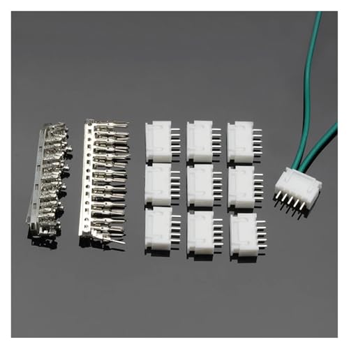 YT 100pcs 2.54mm 5 Pin Connectors Male Female Terminal Kit/Housing/Pin Header Connector Adaptor Kits YT 100pcs 2.54mm 5 Pin Connectors Male Female Terminal Kit/Housing/Pin Header Connector Adaptor Kits von LOFWSGPRX