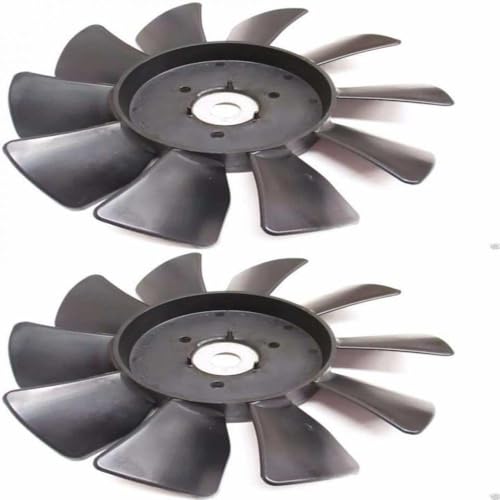 2 Pack -Kompatible Hydro -Zahnrad 53822 7 Zoll 10 Getriebelüfter Austausch von LOGFDPYM