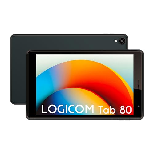 Logicom - Tab 80 – Tablet 8 Zoll Android 15 – Octa-Core 1,8 GHz – 64 GB von LOGICOM