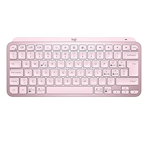 Logitech - Input Devices MX Keys Mini WRLS Illumin.Keyb Rose - ITA - MEDITER, 920-010812 Logitech - Input Devices MX Keys Mini WRLS Illumin.Keyb Rose - ITA - MEDITER, 920-010812 von Logitech