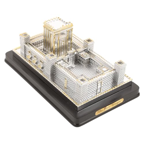 LOGOFUN Miniatur-Tempel-Skulptur aus Jerusalem, religiöses Heiliges Tempel-Modell, Kunstharz, Handwerk, Jerusalem-Baufigur für Zuhause, Büro, Desktop-Dekoration LOGOFUN Miniatur-Tempel-Skulptur aus Jerusalem, religiöses Heiliges Tempel-Modell, Kunstharz, Handwerk, Jerusalem-Baufigur für Zuhause, Büro, Desktop-Dekoration von LOGOFUN
