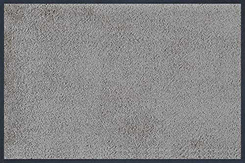 LOGOMATA Fußmatte Cool Grey 35 x 85 cm schmutzfangmatte aussen und innen, Polyamid - waschbar von LOGOMATA