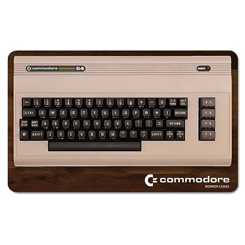 Logoshirt®️ Commodore I C64 I Tastatur I Classic I Frühstücksbrettchen I Schneidebrett I 23x14cm I spülmaschinenfest & hitzebeständig I Lizenziertes Originaldesign von Logoshirt