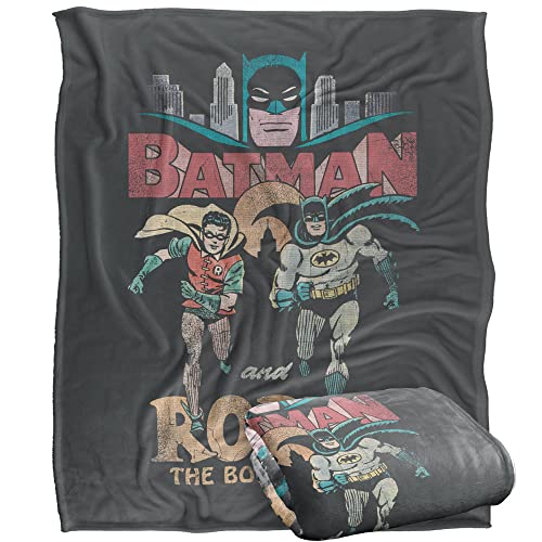 BATMAN BATMANBatman Classic TV Decke Robin-Charakteren, Silky Touch, Optimalweich, 152 x 127 cm BATMAN BATMANBatman Classic TV Decke Robin-Charakteren, Silky Touch, Optimalweich, 152 x 127 cm von LOGOVISION