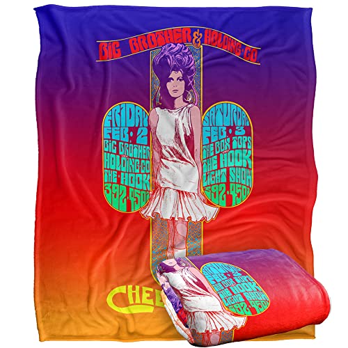 Big Brother and The Holding Company Geparden-Poster, seidige Haptik, superweiche Überwurfdecke, 152 x 127 cm Big Brother and The Holding Company Geparden-Poster, seidige Haptik, superweiche Überwurfdecke, 152 x 127 cm von LOGOVISION
