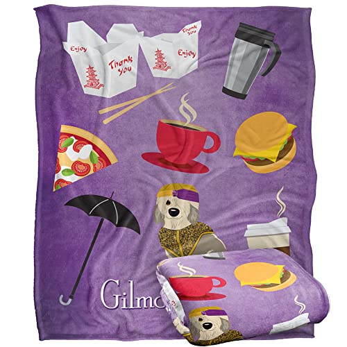 GILMORE GIRLS Silky Touch Superweiche Kuscheldecke für Mädchen, 152 x 127 cm von LOGOVISION