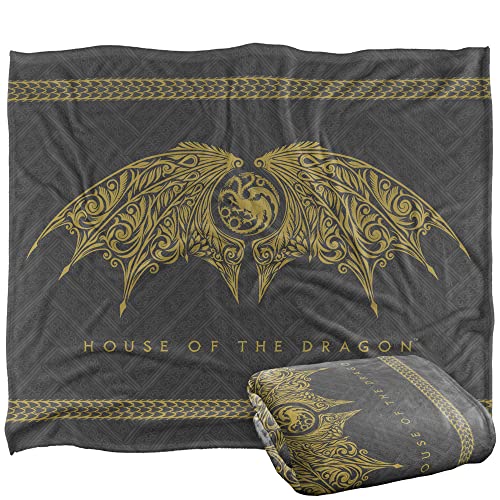 Game of THRONESGame of Thrones Das Haus des Drachen, seidig weiche Kuscheldecke, 152 x 127 cm von LOGOVISION
