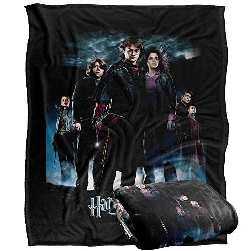 Harry Potter Silky Touch Kuscheldecke, Optimalweich, 152 x 127 cm von LOGOVISION