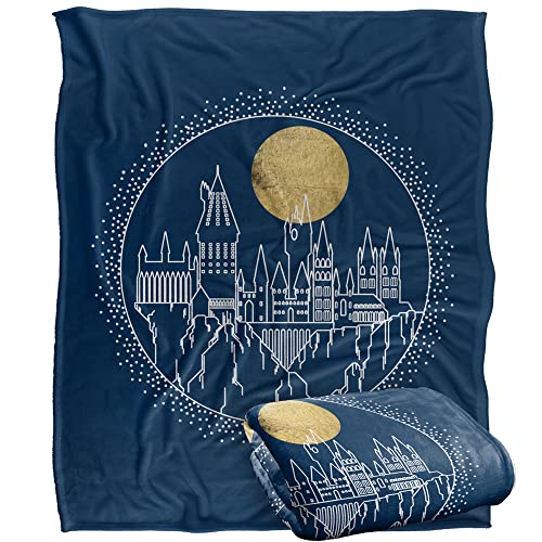 HARRY POTTER Silky Touch Kuscheldecke, Optimalweich, 152 x 127 cm von LOGOVISION