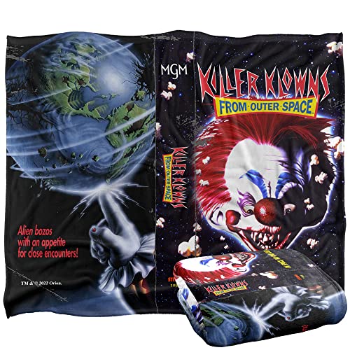 Killer Klowns From Outer Space — Clowndecke, 152 x 127 cm, VHS Silky Touch, superweich Killer Klowns From Outer Space — Clowndecke, 152 x 127 cm, VHS Silky Touch, superweich von LOGOVISION