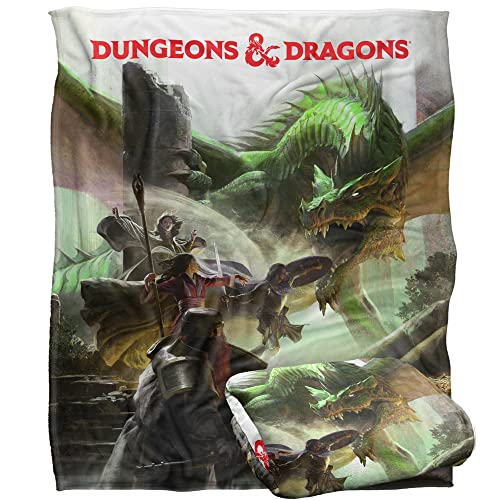 LOGOVISION Dungeons and Dragons Starter Set Art Silky Touch Super Soft Throw Blanket 152 x 127 cm von LOGOVISION