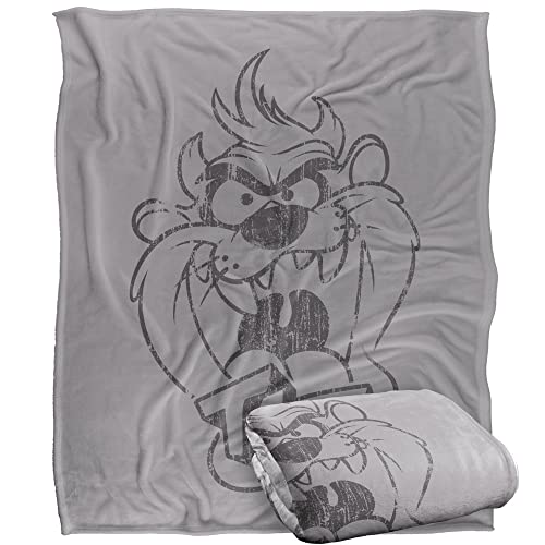 Looney Tunes Tagesdecke, offizielles Lizenzprodukt, seidig, superweich, 152 x 127 cm von LOGOVISION