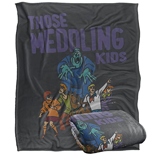 LOGOVISION Scooby DOO!Scooby-DOO Optimalweiche Kuscheldecke von Silky Touch, 152 x 127 cm von LOGOVISION