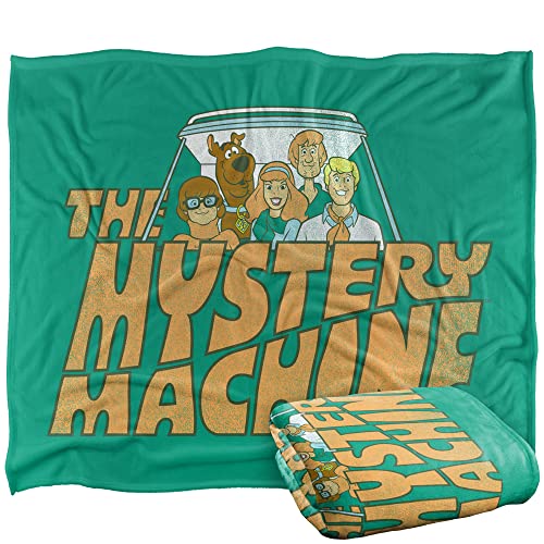 SCOOBY DOO! Optimalweiche Kuscheldecke von Silky Touch, 152 x 127 cm von LOGOVISION