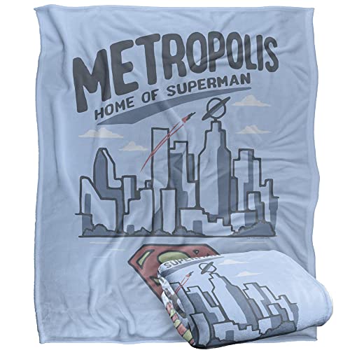 SUPERMAN Silky Touch Kuscheldecke, superweich, 152 x 127 cm SUPERMAN Silky Touch Kuscheldecke, superweich, 152 x 127 cm von LOGOVISION
