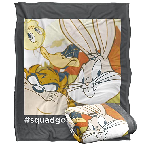 LOONEY TUNES Silky Touch Kuscheldecke, Optimalweich, 152 x 127 cm von LOGOVISION