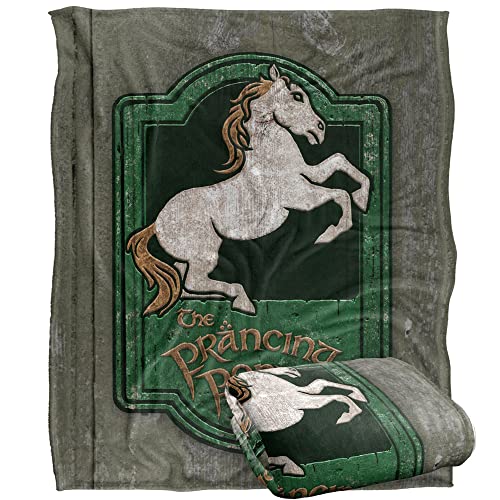 Lord of The RINGSDer Herr der Ringe Seidige Kuscheldecke, Optimalweich, 152 x 127 cm von LOGOVISION
