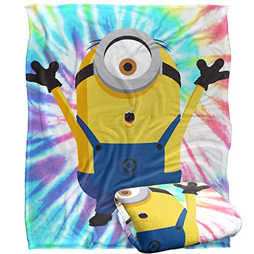 Minions Blanket, Stuart Silky Touch, Optimalweiche Überwurfdecke, 152 x 127 cm von LOGOVISION