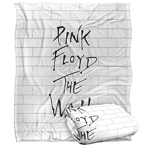 Pink Floyd Decke, 127 x 152,4 cm, Der Wandalbum-Einband, seidige Haptik, superweicher Überwurf von LOGOVISION