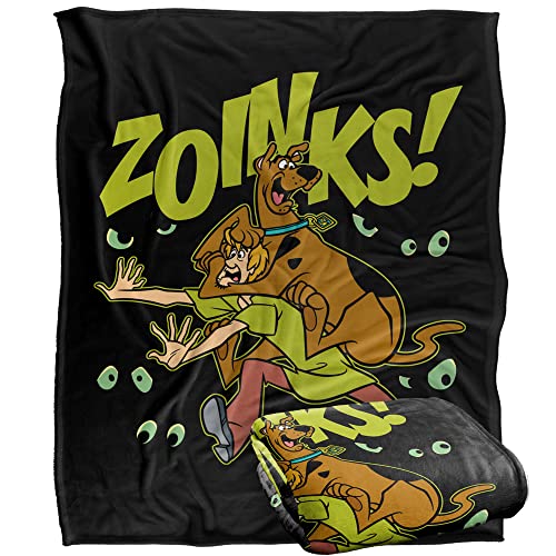 SCOOBY DOO! Optimalweiche Kuscheldecke von Silky Touch, 152 x 127 cm von LOGOVISION
