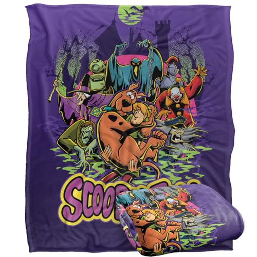 SCOOBY DOO! Superweiche Kuscheldecke von Silky Touch, 152 x 127 cm von LOGOVISION