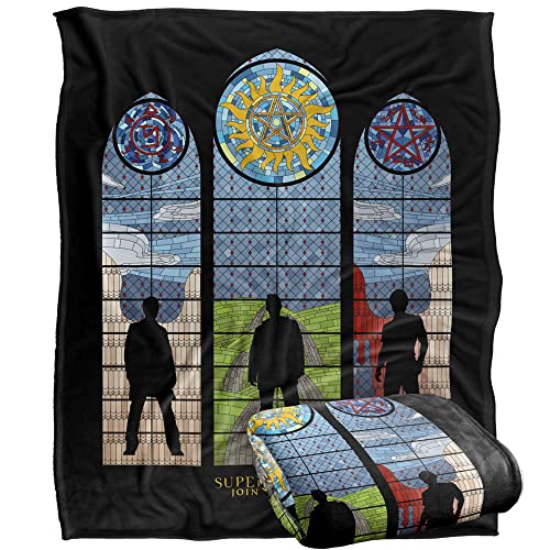 SUPERNATURAL Silky Touch Superweiche Kuscheldecke 152 x 127 cm von LOGOVISION