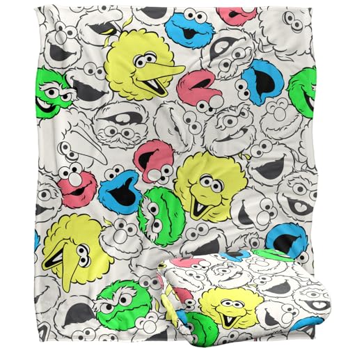 Sesamstraße Sesame StreetDecke, 152 x 127 cm, Motiv: Figur, Motiv: Silky Touch, Optimalweich Sesamstraße Sesame StreetDecke, 152 x 127 cm, Motiv: Figur, Motiv: Silky Touch, Optimalweich von LOGOVISION