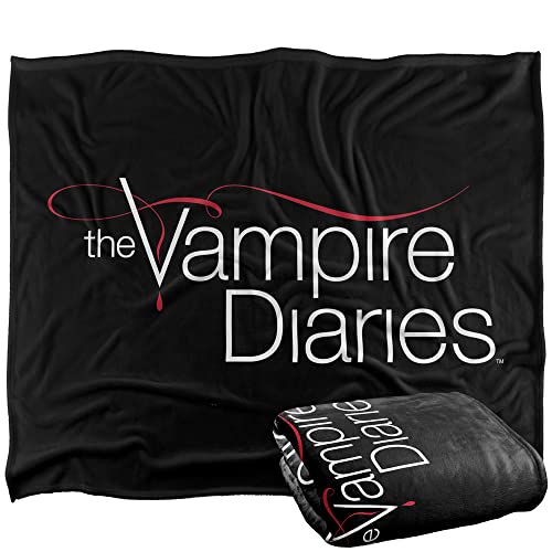 VAMPIRE DIARIES Silky Touch Kuscheldecke, Optimalweich, 152 x 127 cm von LOGOVISION