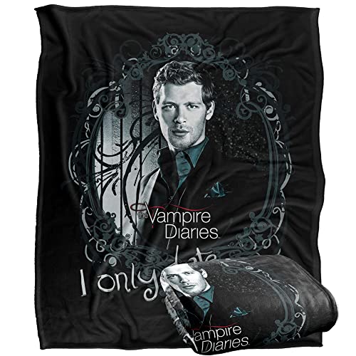 VAMPIRE DIARIES Silky Touch Kuscheldecke, Optimalweich, 152 x 127 cm von LOGOVISION