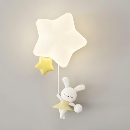LOGT 18W Wandleuchte LED Innen Stern Kinderzimmer Lampe Dimmbar Wandlampe 3000K/4500K/6000K Nachttischlampe Modern Acryl Wandbeleuchtung Jungen Mädchen Dekoration für Schlafzimmer Flur Wohnzimmer LOGT 18W Wandleuchte LED Innen Stern Kinderzimmer Lampe Dimmbar Wandlampe 3000K/4500K/6000K Nachttischlampe Modern Acryl Wandbeleuchtung Jungen Mädchen Dekoration für Schlafzimmer Flur Wohnzimmer von LOGT