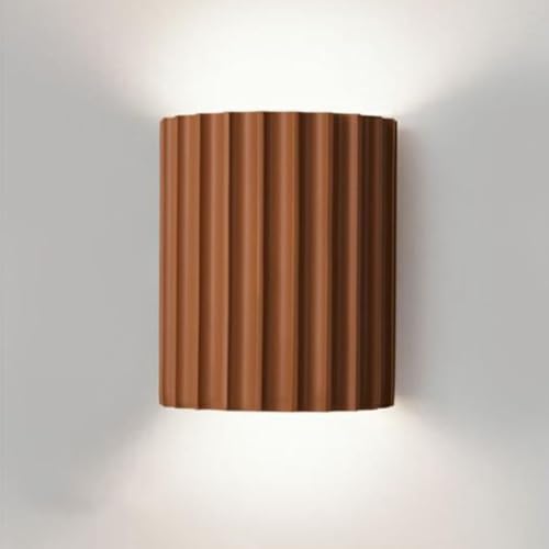 LOGT LED Wandleuchte Innen 10W Grüne Farbe Modernes Design Wandlampe LED Licht Up und Down Wandlicht Spotlicht 3 Helligkeitsstufen für Badezimmer, Wohnzimmer, Schlafzimmer, Flur,Braun LOGT LED Wandleuchte Innen 10W Grüne Farbe Modernes Design Wandlampe LED Licht Up und Down Wandlicht Spotlicht 3 Helligkeitsstufen für Badezimmer, Wohnzimmer, Schlafzimmer, Flur,Braun von LOGT