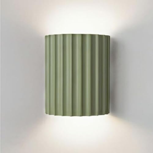 LOGT LED Wandleuchte Innen 10W Grüne Farbe Modernes Design Wandlampe LED Licht Up und Down Wandlicht Spotlicht 3 Helligkeitsstufen für Badezimmer, Wohnzimmer, Schlafzimmer, Flur,Grün LOGT LED Wandleuchte Innen 10W Grüne Farbe Modernes Design Wandlampe LED Licht Up und Down Wandlicht Spotlicht 3 Helligkeitsstufen für Badezimmer, Wohnzimmer, Schlafzimmer, Flur,Grün von LOGT