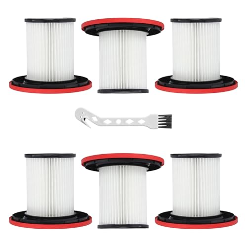 6 Stück Filter Zubehör für Bosch Unlimited Serie 6 Akku Staubsauger BKS611MTB BCS611AM Ersatzfilter Ersatzteile (Ersetzt 12033215) von LOHILL