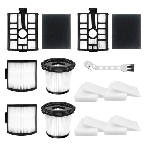 Filter Zubehör für Shark Detect Pro IW3611EU IW3611DE IW3611 IW1611DE IW1611EU IW1611 Anti Hair Wrap Akku Staubsauger Ersatzfilter Ersatzteile (10 Stück) von LOHILL