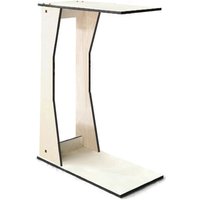 Pappel Laser Geschnitten Holz C Tisch Über Couch Armlehne Seitentablett Schmal Esszimmer Wohnzimmer Möbel Moderne Kompakte Sofa Sitzecke Veranstalter von LOHNtimelessDesign