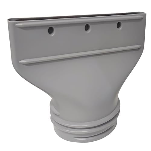 Flacher Abluftschlauch-Adapter für Klimageräte, Klimaanlage Schlauch Adapter für 150mm Durchmesser Abluftschlauch Klimagerät Fenster, für Mobile/Auto Klimagerät von LOHOM