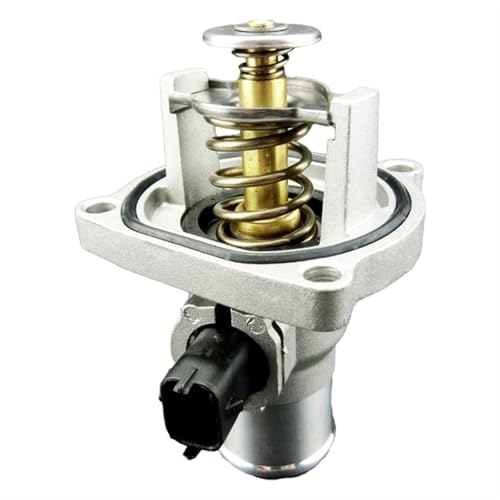 Auto-Thermostat Automotor-Kühlmittelthermostat-Baugruppe + Gehäuse/passend for Chevrolet Aveo Cruze Sonic 96984104 55578419 Thermostat Kompatibel von LOHWSTRFG