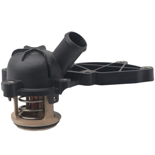 Auto-Thermostat Motorkühlmittelthermostat 06E121111G 06E121111H 06E121111D / Passend for Audi A4 3.2 05-2009 A6 C6 2.4 2.8 3.2 05-2012 A8L D3 3.2 03-2010 Thermostat Kompatibel von LOHWSTRFG