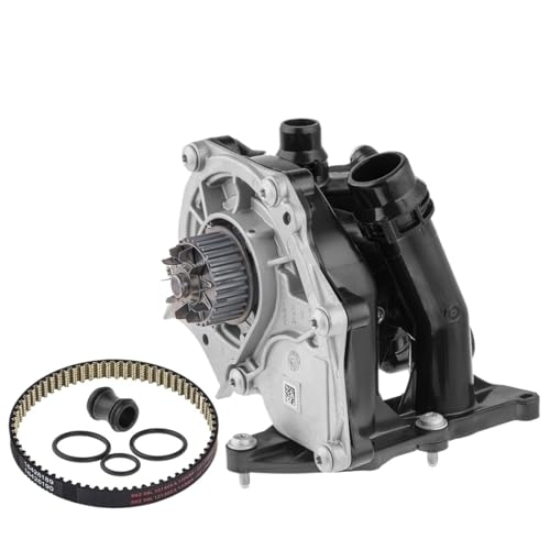 Auto-Thermostat OEM Mechanischer Wasserpumpenthermostat und Riemenbaugruppe 06K121111H, 06L121012 / Passend for AUDI A3, A4, A5, A6, Q3, Q5, Q7, VW Käfer, Golf, Jetta Thermostat Kompatibel Auto-Thermostat OEM Mechanischer Wasserpumpenthermostat und Riemenbaugruppe 06K121111H, 06L121012 / Passend for AUDI A3, A4, A5, A6, Q3, Q5, Q7, VW Käfer, Golf, Jetta Thermostat Kompatibel von LOHWSTRFG