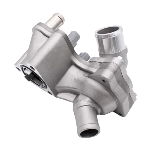 Auto-Thermostat Thermostatgehäuse aus Aluminiumlegierung 1L2Z 8255-aa Langlebig W702041S300 2L2Z8592BA / Passend for Ford Explorer 4.0L V6 Mustang Mountaineer Thermostat Kompatibel von LOHWSTRFG