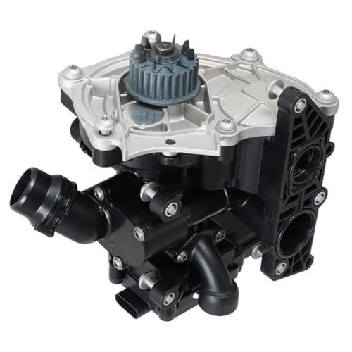 Auto-Thermostat Wasserpumpen-Thermostat-Baugruppe 06L121111H / passend for VW GOLF 7 MK7 POLO Passat B8 Tiguan Audi A3 8V A4 B9 A6 C7 Q3 Q5 Skoda Seat Leon Thermostat Kompatibel von LOHWSTRFG