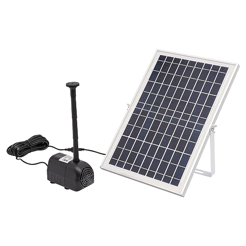 17V/10W Solar Teichpumpe mit Filter,Solarpumpe für Brunnen IP68 Wasserdicht Freistehend Bürstenloser Solar Wasserpumpe, für Fischteiche, Teiche und andere Gewässer 17V/10W Solar Teichpumpe mit Filter,Solarpumpe für Brunnen IP68 Wasserdicht Freistehend Bürstenloser Solar Wasserpumpe, für Fischteiche, Teiche und andere Gewässer von LOIRIIC