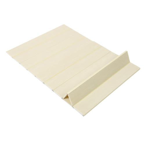 Badewannenabdeckung,Faltbare Badewannenablage, 160 * 70cm Badewannenbretter Faltbare Badewannenablage Dämmplatte Staubdicht Wasserdicht für Haus Badewannen Badezimmer SPA (Gelb) von LOIRIIC