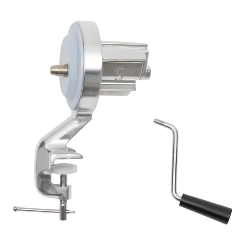 Cavatelli-Maschine, manuelle Nudelmaschine, Nudelmaschine, tragbare handbetriebene Nudelpresse zum Herstellen von Nudeln unterschiedlicher Dicke und Form Edelstahl Manuelle Nudelmaschine Mit Handkurbe von LOIRIIC