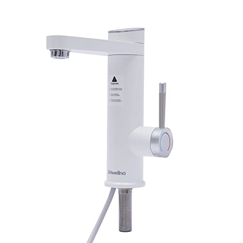 Instant Water Heating Wasserhahn, 3200W Edelstahl Elektrohahn Heiß Und Kaltwasserhahn Temperaturanzeige,Warmwasserbereiter 120° Schwenkbar, für Bäder Küchen Duschen Waschbecken Instant Water Heating Wasserhahn, 3200W Edelstahl Elektrohahn Heiß Und Kaltwasserhahn Temperaturanzeige,Warmwasserbereiter 120° Schwenkbar, für Bäder Küchen Duschen Waschbecken von LOIRIIC