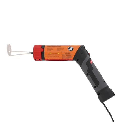 Magnetischer Induktionsheizer,1100W Tragbares Heizelemente mit Magnetischer,Drehbar Induktion Schraubenlöser 800°C Flammenloses Heizelemente mit 10 Induktionsspulen,Orange, Rot, Schwarz von LOIRIIC
