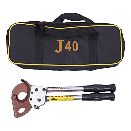 Ratsche Kabelschere Kabelschneider Kabel Schneider Schere Ratschenschneider, Kabelschere Kabelschneider Ratschenschneider Alu Kupfer Panzerkabelschneider bis zu 40 mm von LOIRIIC