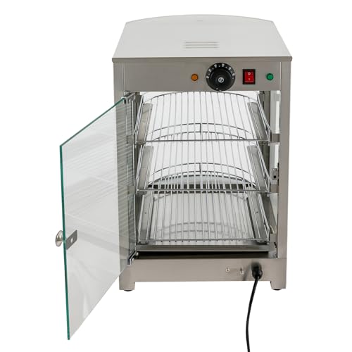 Speisenwärmer Vitrine 3-stufiger Elektrischer Speisenwärmeschrank Wärmeschrank Vitrine 86-185℉ Heiße Theke Warmhaltevitrine Für Kommerziellen Gastronomiebetrieben 800W Speisenwärmer Vitrine 3-stufiger Elektrischer Speisenwärmeschrank Wärmeschrank Vitrine 86-185℉ Heiße Theke Warmhaltevitrine Für Kommerziellen Gastronomiebetrieben 800W von LOIRIIC